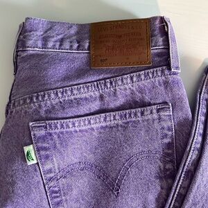 Levi’s purple 501